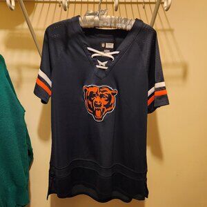 NFL Chicago Bears Women's Lace-Up T-shirt